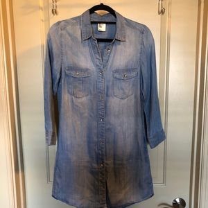 H&M Denim Shirt Dress